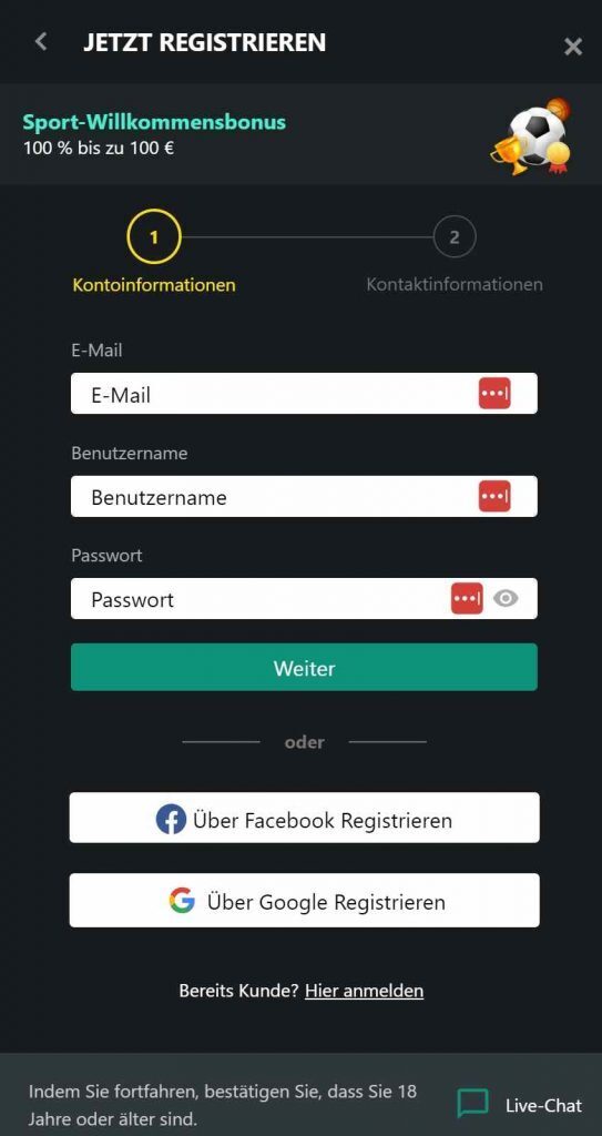 1bet Registrierung_7_11zon