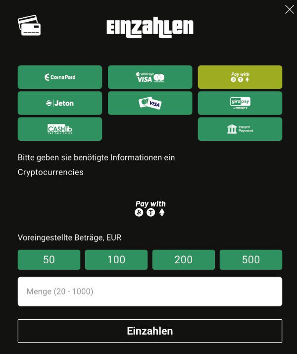 DBosses Registrierung