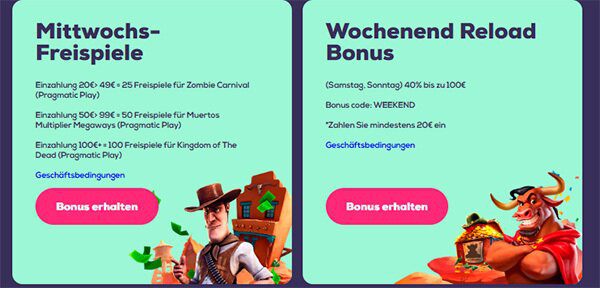 Wild Fortune Casino Bonus