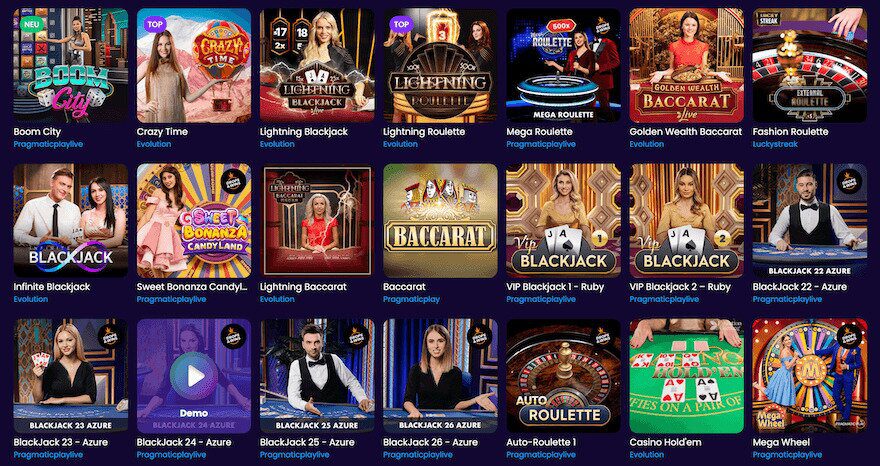 bitdreams live casino