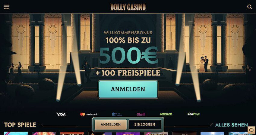 dolly casino home