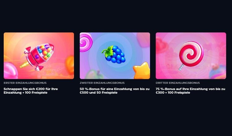Gioo Casino Willkommenspaket Screenshot