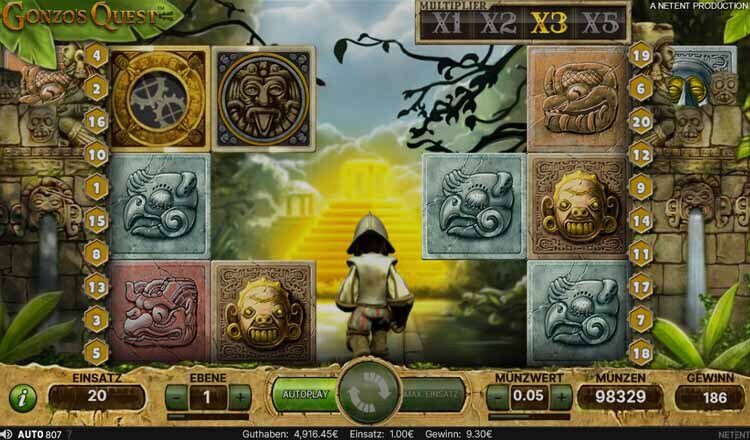 Gonzo’s Quest Freispiele