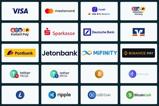 legendplay payment methods