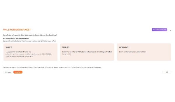 Moi Casino Willkommensbonus Screenshot