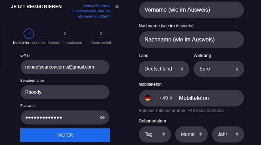 Pribet Casino Registrierung