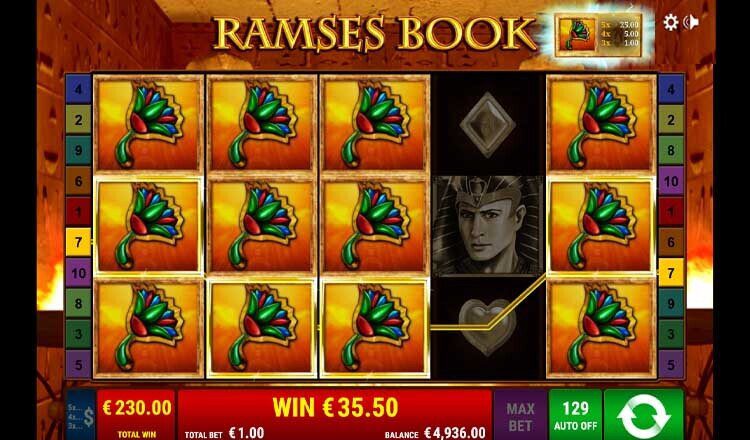 Ramses Book Freispiel Gewinn