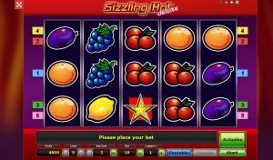 Sizzling Hot Basisspiel