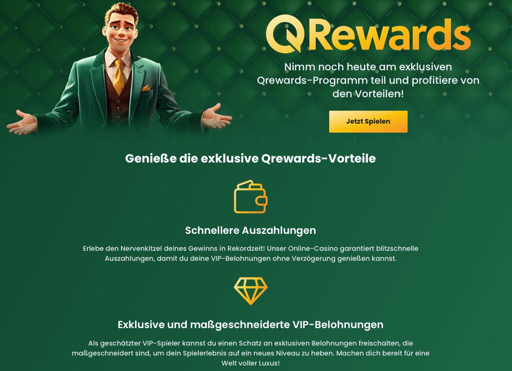 Qbet casino VIP-program