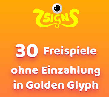 7Signs 30 Freispiele ohne Einzahlung