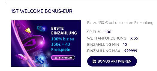 Playouwin Casino Bonus