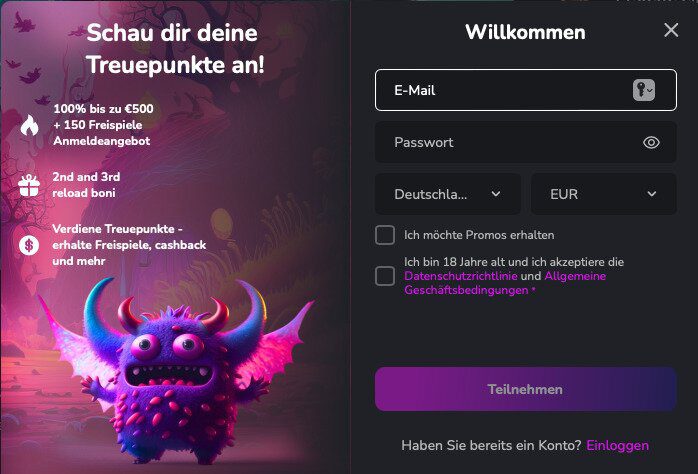 Anmeldung