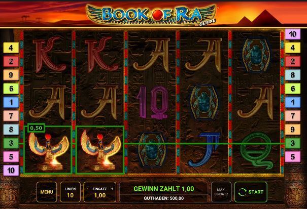 Book of Ra SLot Screenshot