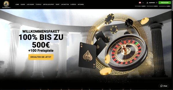 Olypmusbet Homepage