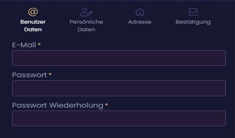 Lord Lucky Registrierung