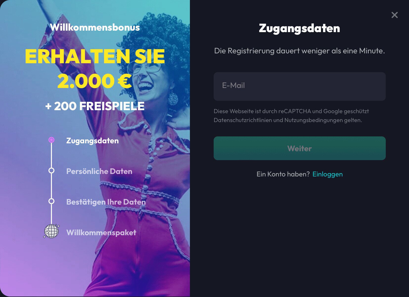 Spinfever Registration