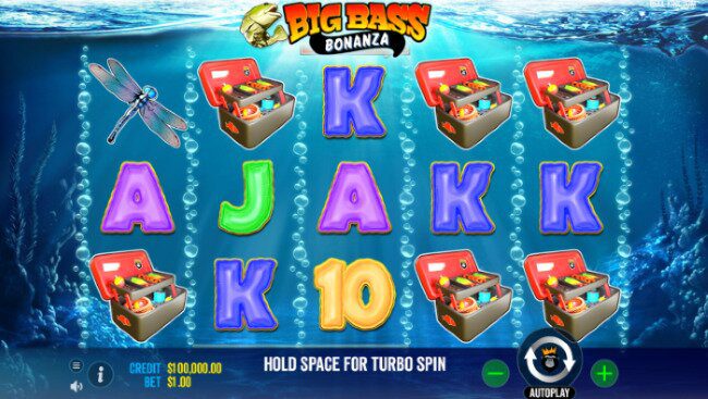 Big Bass Bonanza Startbildschirm