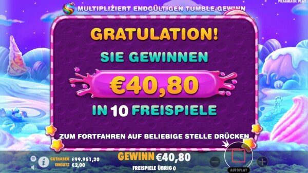Sweet Bonanza Gewinne