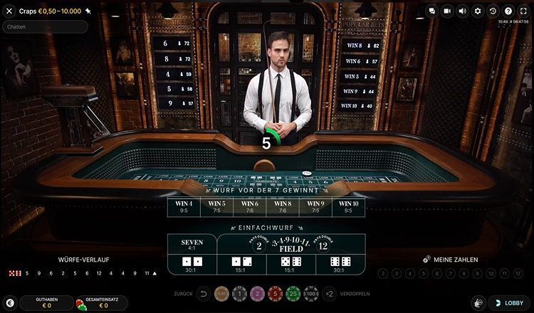 Casino-Spiele - Craps