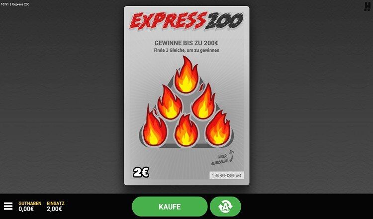 Casino-Spiele - Rubbellose