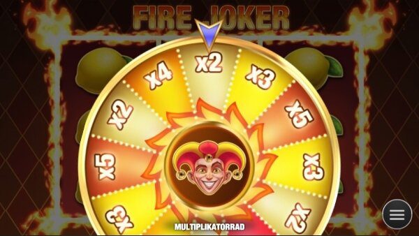 Fire Joker Multiplikatorrad