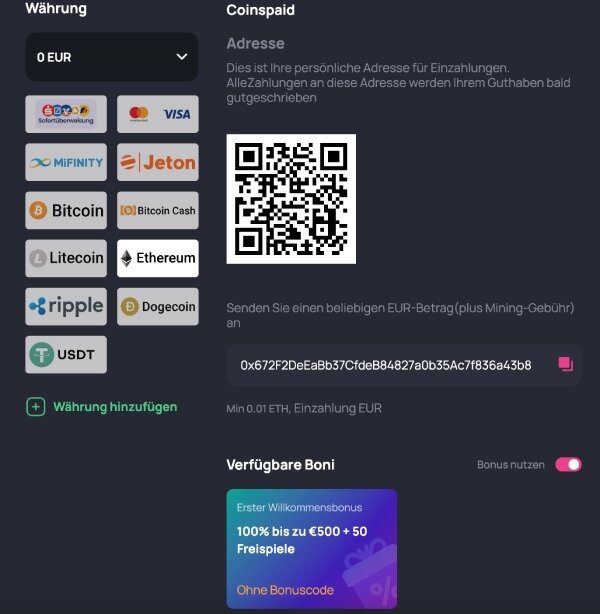 Betandplay Ethereum