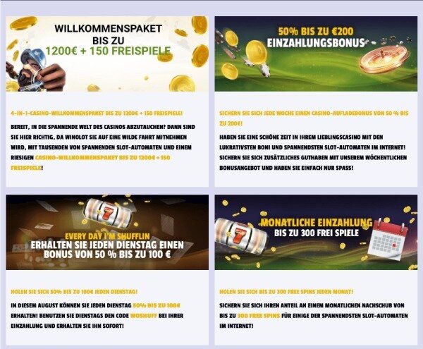Winolot promos
