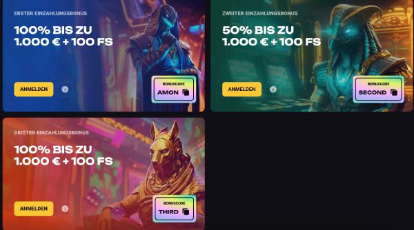 Amonbet Bonus Code