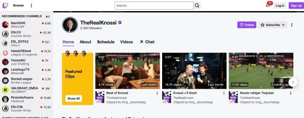 Knossi Stream