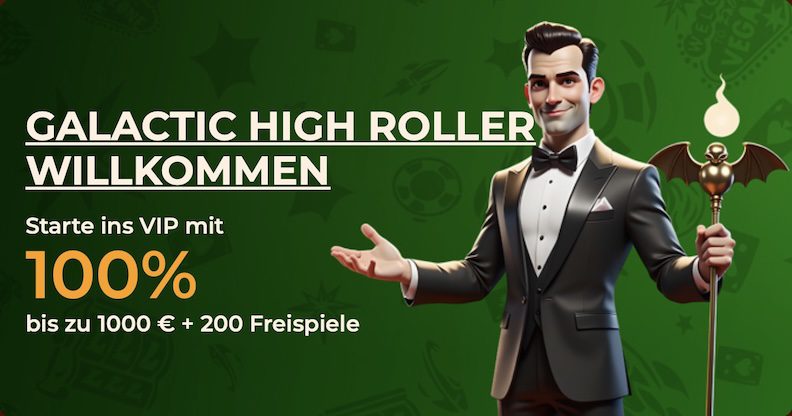 Vegazone Highroller Willkommensbonus