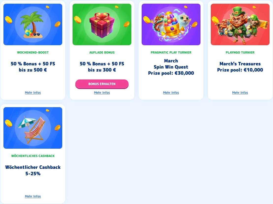 CasinoJoy boni