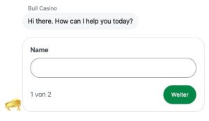 Bull Casino Livechat