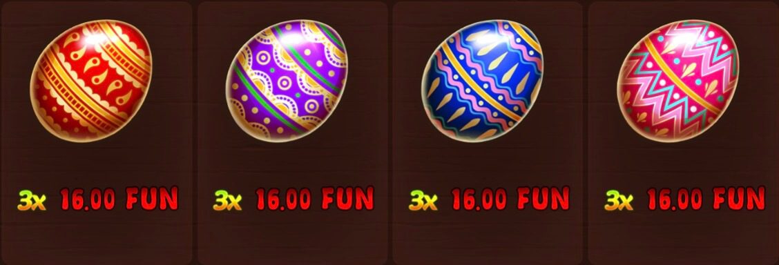 Magic Eggs Paytable 1