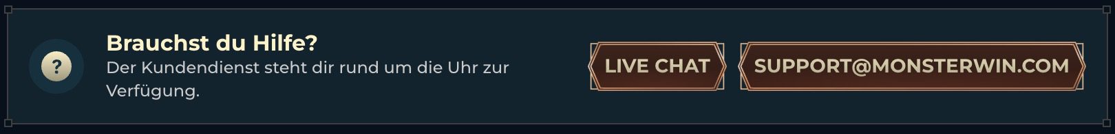 Monster Win Support