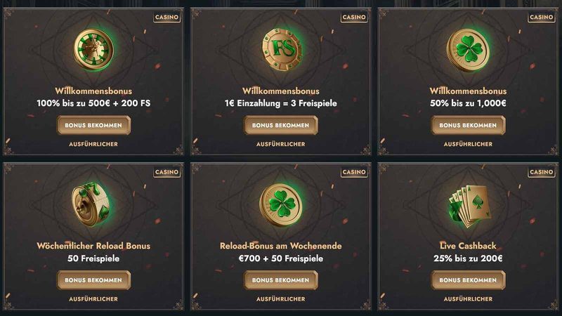 Lucky Heroes Casino Bonus