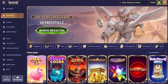 DivaSpin Homepage