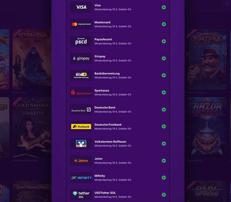 kingmaker payment methods
