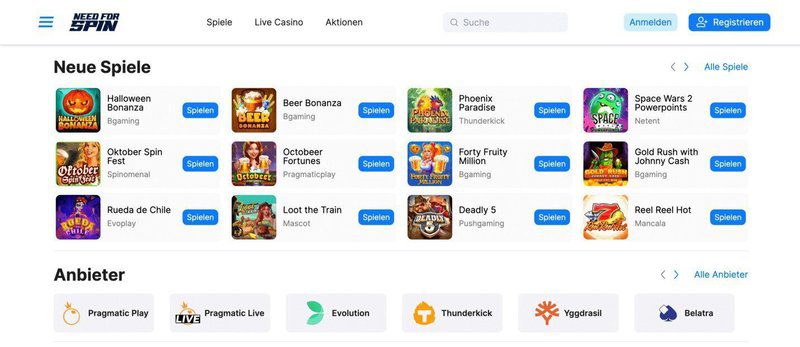 Need for Spin Casino Slots
