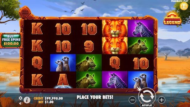 Savannah Legend Slot