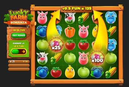 Lucky Farm Bonanza Multiplier Feature