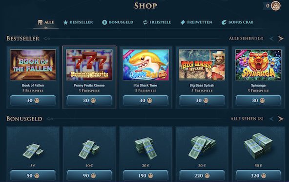 Slotuna Casino Shop
