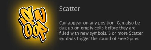 Snoop Dogg Dollars Scatter Symbol