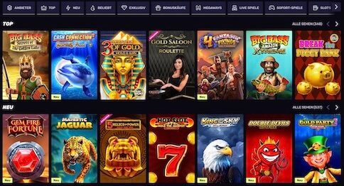 Sportuna Spielübersicht