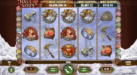 Hall of Gods Slot