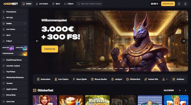 Amonbet Startseite