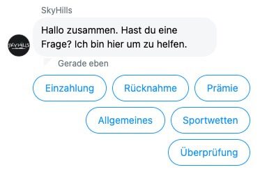 Skyhills Casino Livechat