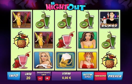 A Night Out Spielautomaten