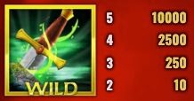 Excalibur Wild Symbol