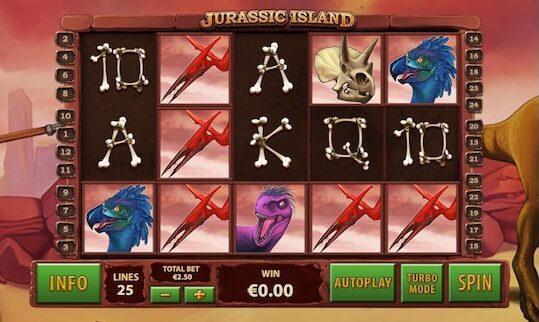 Jurassic Island Spielautomat