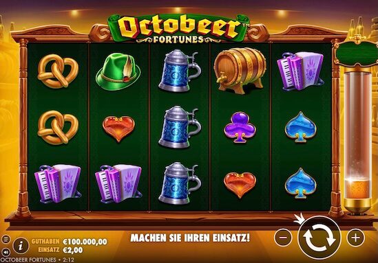 Octobeer Fortunes Spielautomat